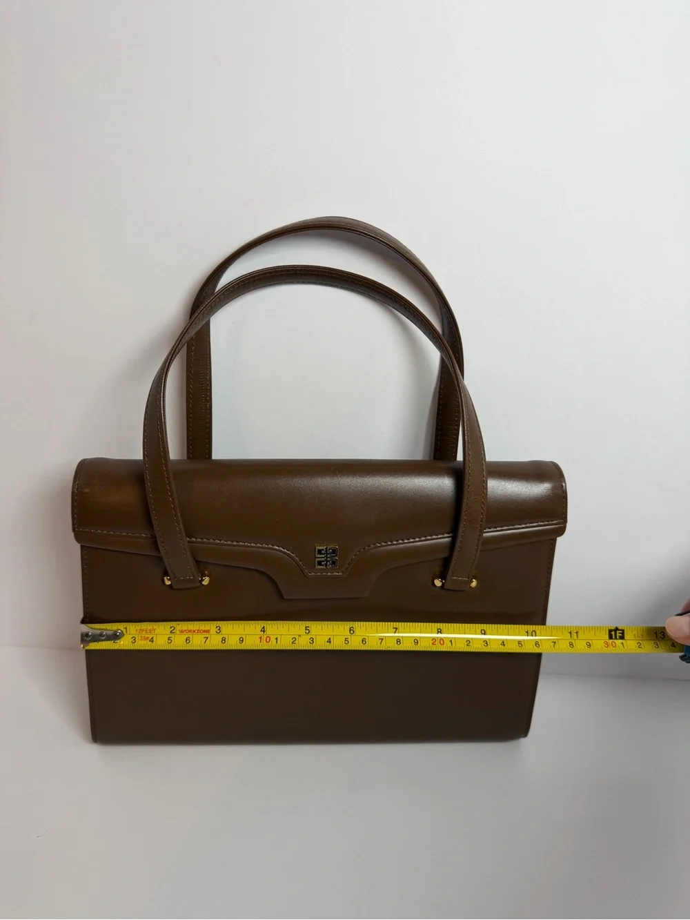 Givenchy Vintage Brown Leather HandBag Satchel